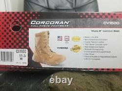 Corcoran 8 Pouces Tactical Military Boot Coyote Tan Mens 11.5 USA Cv1600