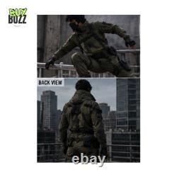 Costume de cosplay militaire tactique, combinaison de combat à capuche, tenue cargo pour adulte