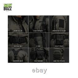 Costume de cosplay militaire tactique, combinaison de combat à capuche, tenue cargo pour adulte