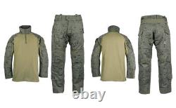 Costume tactique G3 Camo Combat Shirt Costume d'entraînement Uniforme militaire pour adultes
