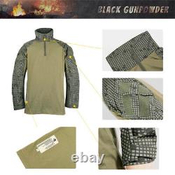 Costume tactique G3 Camo Combat Shirt Costume d'entraînement Uniforme militaire pour adultes