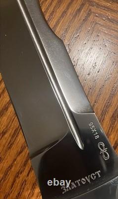 Couteau Militaire de Combat TigerHead Zlatoust A&R Russe Couteau Tactique Zlatoust