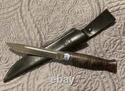 Couteau Russe A&R Zlatoust Finka KGB Tactique Militaire de Combat de Chasse RARE