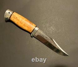 Couteau de chasse de survie de combat tactique militaire russe A&R Zlatoust