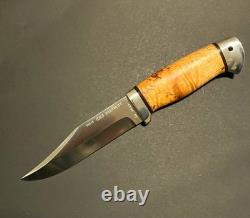 Couteau de chasse de survie de combat tactique militaire russe A&R Zlatoust