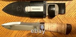 Couteau de chasse tactique militaire A&R Zlatoust en acier 95x18 couteau russe