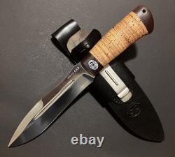 Couteau de chasse tactique militaire A&R Zlatoust en acier 95x18 couteau russe