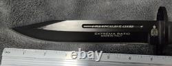 Couteau de plongée à lame fixe Drop Point de 7 po, EDC, combat, tactique, 12 po hors tout, neuf dans sa boîte
