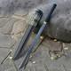 Couteau De Survie Militaire à Sabre De Combat Tactique Shoto En Acier 60si2cra #2793