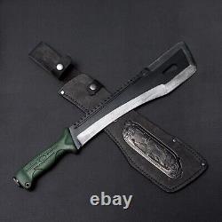 Couteau machette tactique des forces spéciales russes W1-7 pour la randonnée en combat et la survie.