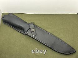 Couteau militaire / de combat à lame fixe Vintage Benchmade Delta Raider avec étui en parfait état