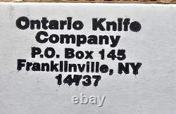 Couteau tactique militaire Ontario OKC SP13 Tanto 8 Spec Plus fabriqué aux États-Unis