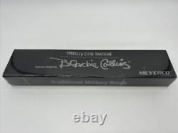 Couteau tactique militaire de l'élite Meyerco Blackie Collins MAM1A avec lame traditionnelle