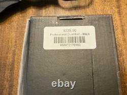 Dague crantée Skallywag Tactical Professional Guardian, couteau de botte noir mat