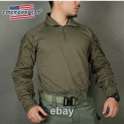 Ensemble chemise et pantalon tactiques Emerson G3 Combat Uniform pour hommes, vêtements militaires BDU