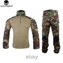 Ensemble chemise et pantalon tactiques de combat Emerson G2 pour hommes, vêtements militaires extérieurs