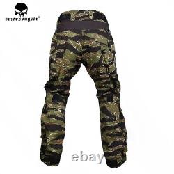 Ensemble de combat Emerson Tactical Uniform BDU G3 Chemise et pantalon, vêtements militaires camouflage