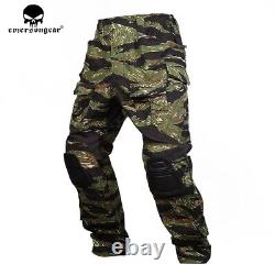 Ensemble de combat Emerson Tactical Uniform BDU G3 Chemise et pantalon, vêtements militaires camouflage