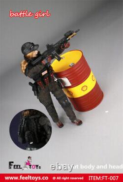 Ensemble de combinaison de combat tactique militaire 1/6 pour figurine féminine PHICEN Hot Toys de 12 pouces. États-Unis.