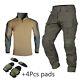 Ensemble Tactique Militaire De Combat Chemise Pantalon Airsoft G3 Uniforme Swat En Plein Air