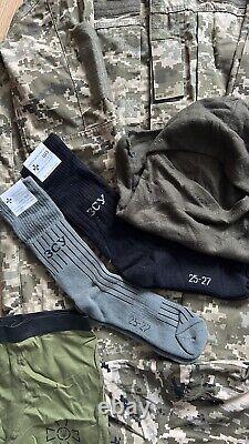 Ensemble uniforme militaire ukrainien UA Army pantalon de combat tactique en pixel veste chemise
