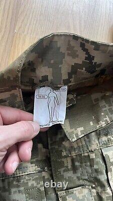 Ensemble uniforme militaire ukrainien UA Army pantalon de combat tactique en pixel veste chemise