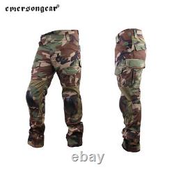 Ensembles de uniformes tactiques de combat Emersongear Gen2, chemises et pantalons d'entraînement G2, jeux de uniformes WL