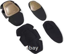 Everdano Tactique Genouillère et Coudière de Protection pour Militaire, Boîte de 60