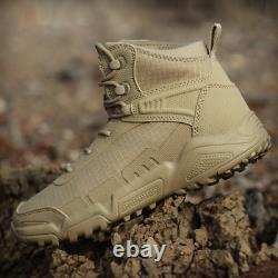 Formation au combat Chaussures tactiques militaires pour hommes Randonnée en plein air Escalade Chaussures de désert