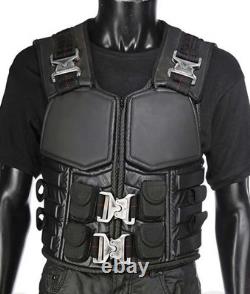 Gilet en cuir militaire tactique de combat pour cosplay d'Halloween homme Blade Wesley Snipes