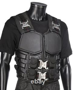 Gilet en cuir militaire tactique de combat pour cosplay d'Halloween homme Blade Wesley Snipes
