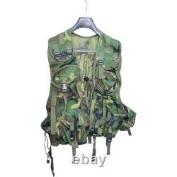Gilet tactique M81 camouflage woodland de l’armée américaine, gilet de combat militaire porteur de charges LBV