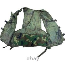 Gilet tactique M81 camouflage woodland de l’armée américaine, gilet de combat militaire porteur de charges LBV
