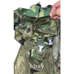 Gilet tactique M81 camouflage woodland de l’armée américaine, gilet de combat militaire porteur de charges LBV