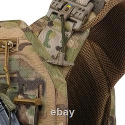Gilet tactique de combat MOLLE à taille réglable avec porte-plaques militaire Gilet tactique de combat MOLLE à taille réglable avec porte-plaques militaire