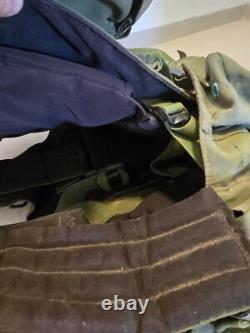 Gilet tactique de combat de l'IDF israélien avec sangle Molle + panneaux d'armure souple et insigne