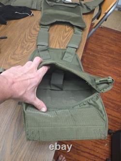 Gilet tactique de combat militaire à plaques, MOLLE, modulaire et réglable