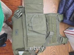 Gilet tactique de combat militaire à plaques, MOLLE, modulaire et réglable
