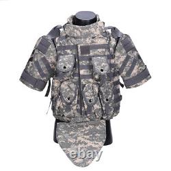 Gilet tactique militaire SWAT de police en nylon pour combat airsoft avec système Molle aux États-Unis