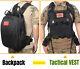 Gilet Tactique Militaire Multifonctionnel Combiné Avec Sac à Dos D'assaut De Combat