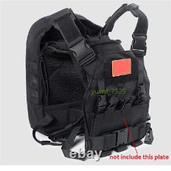 Gilet tactique militaire multifonctionnel combiné avec sac à dos d'assaut de combat