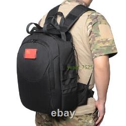 Gilet tactique militaire multifonctionnel combiné avec sac à dos d'assaut de combat