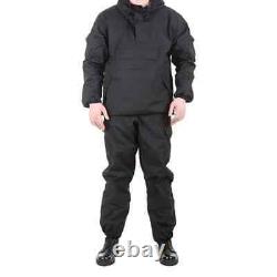 Gorka 4 costume de combat en noir Veste et pantalon uniforme militaire tactique