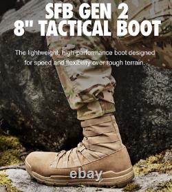 Hommes Nike Sfb Gen 2 8 Boots Tactiques Brown - Armée / Militaire 922471 900 Taille 15