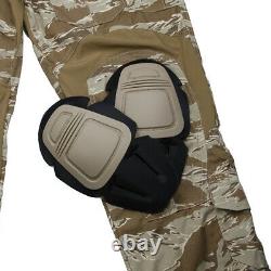 Hommes Tactiques G3 Pantalon De Combat Militaire Airsoft Pantalons + Knee Pads Tmc2901-sst