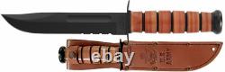 KABAR 1219 Couteau de combat, tactique, militaire à tranchant combiné US ARMY 1219