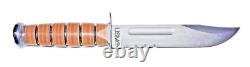 KABAR 1252 USMC Couteau de Combat à Lame Courte Combo Edge 1252