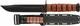 Kabar 5017 Usmc Couteau De Combat &agrave; Lame Droite, Militaire, Tactique Avec &eacute;tui En Plastique