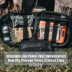 Kit de Premiers Secours Tactique Poche Molle Militaire Combat Camping Randonnée Voyage Noir