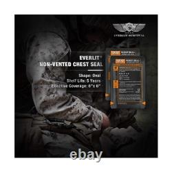 Kit de Traumatologie d'Urgence Avancé avec 36 Attelles, IFAK Tactique de Combat Militaire